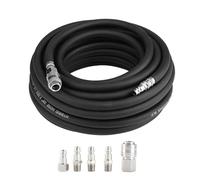 Air Intake Hose Air Compressor Hose Kit 15M Flexible Rubber Pneumatic Air Hose Accessory Kit Tool Air Compressor Kit Car Air Intakes