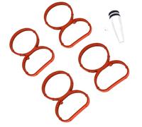 Air Intake Hose Car Engine Intake Inlet Swirl Flap with Manifold Gasket Fit for BMW N47 E90 N57 N57S 2.0D Air Induction Kit