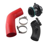 Air intake hose For A3 8V FWD 1.8T 3gen Engine Silicone Intake Hose Pipe Turbo Inlet Elbow Muffler Delete(Red)
