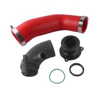 Air Intake Hose For VW For Golf MK7 R 2015+ V8 MK3 For A3 S3 TT Ea888 3gen Engine Silicone Intake Hose Pipe Turbo Inlet Elbow Muffler Delete(Red)