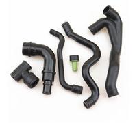 Air Intake Hose Pipe 06A103213AF 035103245G 058103247 06A103221AH Engine Crankcase Breather Vent Hose Exhaust Pipe Repair Kit For 1.8T For Golf4 MK4 A3 Air Intake Pipe