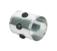 Air Intake Hose Pipe 3inch 76mm Car Engine Cold Air Intake Pipe System Turbo Adapter Universal Silver With 3 Holes For EGR Vacuum Hose Aluminum Tube Cold Air Intake Pipe
