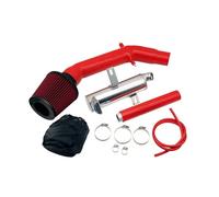 Air Intake Hose Pipe For Abarth 500 595 695 Silicone Intake Modified Kit With Aluminum Reduce Wiper Tank/Air Filter (Need Front Intercooler Kit) Air Intake Filter Kit(Red)
