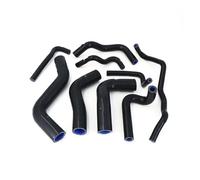 Air Intake Hose Pipe for Mazda for Roadstar for Miata for MX-5 NA6CE B6ZE 1.6L 1989 1990 1991 1992 1993 (9PCS) Silicone Radiator Hose(K8-014-015 Black)