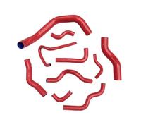 Air Intake Hose Pipe for Nissan for Silvia for 200SX for 240SX S13 S14 S15 SR20DET (10PCS) Silicone Radiator Hose Kit(K8-122-123 RED)