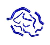 Air Intake Hose Pipe for Nissan for Silvia for 200SX for 240SX S13 S14 S15 SR20DET (10PCS) Silicone Radiator Hose Kit(K8-122-123 Blue)