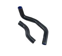 Air Intake Hose Pipe for Nissan for Silvia for 200SX for 240SX S13 S14 S15 SR20DET (2PCS) Silicone Radiator Hose Kit(K8-123 Black)