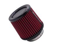 Air Intake Hose Pipe High Flow Sport Air Filter 2.5 3" 3.5 4inch Universal For Air Inlet 63mm 76mm 80mm 89mm 101mm Racing Car Cold Air Intake Filters(63mm-Red)
