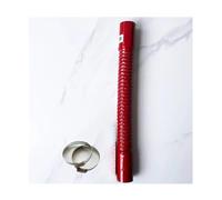 Air Intake Hose Pipe Silicon Hose Universal Car Silicone Flexible Intercooler Air Intake Pipe Radiator Tube Convoluted Length 600mm Car Breather Pipe