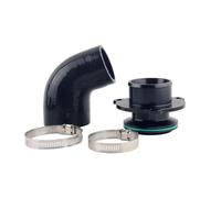 Air Intake Hose Pipe Turbo Muffler Delete Pipe For S3 Ea113 Engine With K04(Black)