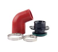 Air Intake Hose Pipe Turbo Muffler Delete Pipe For S3 Ea113 Engine With K04(Red)