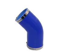 Air Intake Hose Tube 45 Degrees Multiple Sizes Blue Universal Silicone Tubing Hose Connector Intercooler Turbo Intake Pipe Coupler Hose Car Air Intake Hose(63MM)