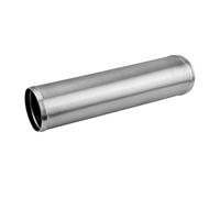 Air Intake Hose Tube Cold Air Intake Pipe Racing Car Turbo High Flow Silver Balck 0/45/90 Degrees Type Aluminum Tube Universal 51 63 76mm 2 2.5 3inch Car Air Intake Hose(76mm 30cm 0 silver)
