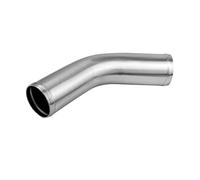 Air Intake Hose Tube Universal 51 63 76mm 2 2.5 3inch Cold Air Intake Pipe Racing Car Turbo High Flow Silver Balck 0/45/90 Degrees Type Aluminum Tube Car Air Intake Hose(63mm30cm 90 silver)
