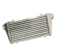Air Intake Intercooler Front Mount Aluminum Turbo Intercooler 2.25" 57mm Inlet/outlet Tube And Fin