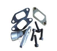 Air Intake Manifold with Screw and Gasket for Carburetor Insulator Compatible with Solo 423 and Solo 425 Engine Sprayer Mist Duster(A and B)