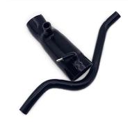 Air Intake Parts For Land For Rover For Discovery 2 TD5 Engine Oil Breather Rocker Cover To Depression Control Valve Oil Breather Silicone Hose Kit Intake Hose(Black With Logo)