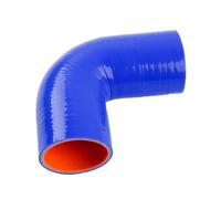 Air Intake Pipe Blue 3-PLY Lenght:102mm 90 Degree Elbow Silicone Hose Intercooler Coupler Reducer Turbo ID(mm):54 55 57 60 63 65 70 73 76 80 90 Breather Hose Pipe(ID60-65)