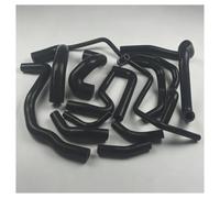 Air Intake Pipe For 1997 1998 1999 2000 2001 2002 2003 2004-2005 For S4/RS4 B5 For A6 C5 2.7T Bi-Turbo Silicone Radiator Hose Kit 13pcs Breather Hose Pipe(Black)