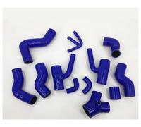 Air Intake Pipe For A6 C5 4B S4 B5 For Allroad 2.7L Bi-Turbo Silicone Induction Intake Hose Kit Breather Hose Pipe(Blue)