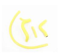 Air Intake Pipe For Austin For Rover For Classic For Mini 1275 Engine GT Silicone Radiator Coolant Hoses Kit Breather Hose Pipe(Yellow)