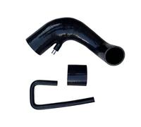 Air Intake Pipe Kit For Vauxhall For Astra H Mk5 VXR Direct Route Induction Hose R Use With 19CDTI Airbox Or 80mm Air Filter 2004-2011 2012 Silicone Intake Induction Air Intake Breather Hose(Black)