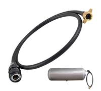 Air Intake Pipe - Quick Connection High-Pressure Anti-Freeze | Truck Air Valve Pipe for Heavy-Duty, Mixer, Semi-TrailerBrake Hose Line Assembly