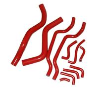 Air Intake Snorkel For Eclipse 2G DSM GST 4G63 Turbo 2.0L 1995 1996 1997 1998 1999 Silicone Radiator Hose Kits Car Breather Pipe(Yellow)
