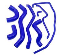 Air Intake Tube for Fiat for Abarth 500 595 695 Silicone Intake Hose Replacement Performance Parts Silicone Water Radiator Cooling Hose Tube Kit(Blue)
