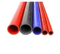 Air Intake Tube Straight Silicone Intercooler Tube Coolant Hose/air Intake Pipe/Water Hose ID16-120mm Red, Blue, Black Reinforced High Temp Intake Induction Kit(Blue,1000MM_ID 63MM)