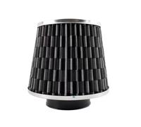 Air Intake Turbo Hose Induction Kit Car Air Filters Cold Intake Filter High Flow Universal Sport Power Mesh Cone 76MM Filter Breather Pipe(Carbon head495)