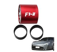 Air Intake Turbo, Single-sided 65 mm Aluminium Turbine, High Performance Intake Compressor Economy Fan 157 G, Universal Power Amplifier for Car Engine Modifications for Improved Gas