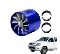 Air Intake Turbo, Single-sided 65 mm Aluminium Turbine, High Performance Intake Compressor Fuel Economy Fan 157 G, Universal Power Amplifier for Car Engine Modifications for Improved Gas