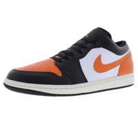 Air Jordan 1 Low Men's Shoes (Black/White/Sail/Starfish)