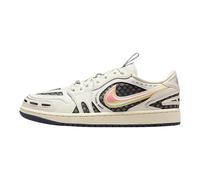 Air Jordan 1 Low Method of Make Women's Shoes (Sail/Coconut Milk/Anthracite/Metallic Silver), Sail/Coconut Milk/Anthracite/Metallic Silver, 9