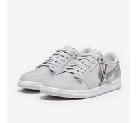 Nike Air Jordan 1 Retro Low Og Mens Fashion Trainers in Grey Silver - 9 UK