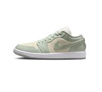 Air Jordan 1 Low SE Women's Shoes (HF4078-100, Sail/Metallic Silver/White/Seafoam), Sail/Metallic Silver/White/Seafoam, 7.5 UK