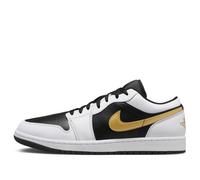 Air Jordan 1 Low 'White Black Metallic Gold Swoosh' 553558-172 14