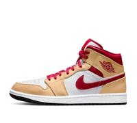 Air Jordan 1 Mid 'Light Curry Cardinal Red' 554724-201 10.5