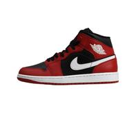 Air Jordan 1 Mid Men's Basketball Shoe Black/Gym Red/White - DQ8426-061