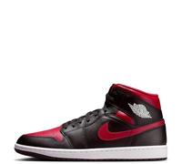 Air Jordan 1 Mid Men's Shoes (DQ8426-067, Black/Summit White/Varsity Red) Size 8
