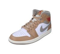 NIKE Air Jordan 1 Mid Mens Trainers DQ8426 Sneakers Shoes (UK 9 US 10 EU 44, Hemp fire red White 200)