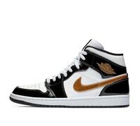 Air Jordan 1 Mid Patent 'Black Gold' 852542-007 8