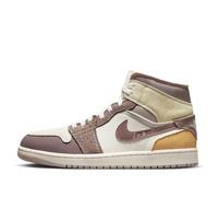 NIKE Jordan Mens Jordan 1 Mid 554724 660 Reverse Bred - Size, Sail/Taupe Haze-fossil Stone, 9 UK