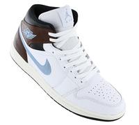 Air Jordan 1 Mid SE Men's Trainers Basketball Shoes White Leather FQ7831-142 NEW
