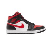Air Jordan 1 Mid White Black Red EU:49.5