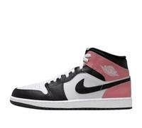 Air Jordan 1 Mid Men's Shoes (DQ8426-100, White/Rust Pink/Black), White/Rust Pink/Black, 9.5 UK