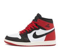 38 1/2 Jordan Air 1 Retro Og High Sneaker, White/black-varsity Red-sail
