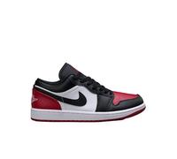 AIR JORDAN 1 x Low 'Bred Toe' 553558-161 46, High Black Red, 11.5 UK