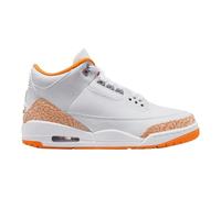 Air Jordan 3 Retro Orange Citrus Womens Lifestyle Shoes (White/Multicolor), White/Multicolor, 6